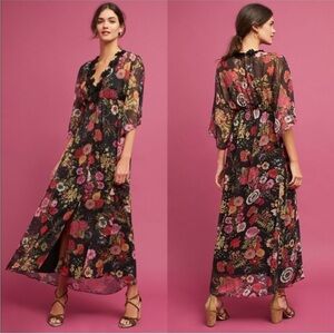 FARM Rio | Laina | Floral Maxi Dress | size XS
